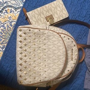 Backpack/Purse and Wallet used